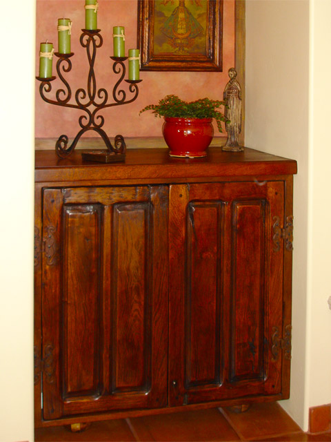 Custom Antique Door Buffet