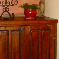 Custom Antique Door Buffet