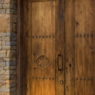 Custom Antique Mexican Door Entryway