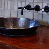 Mesquite Antique Door Vanity Top