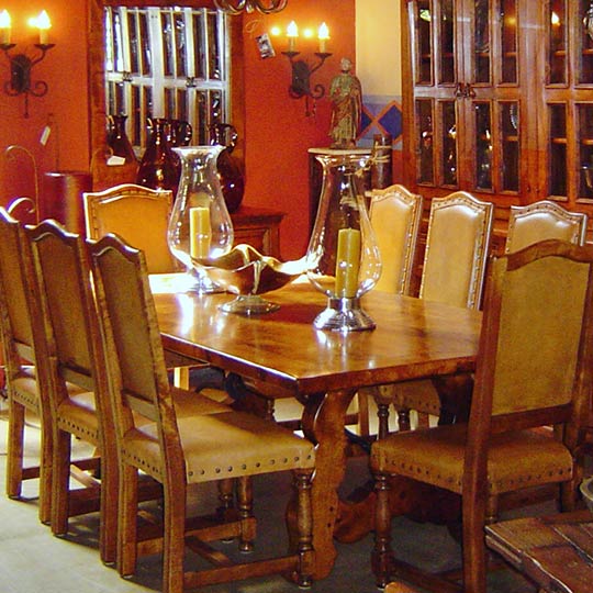 Custom Mesquite Dining Tables