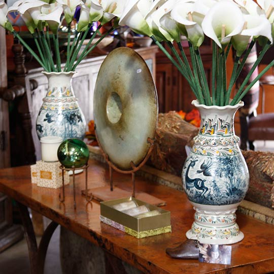 Copper Topped Tables